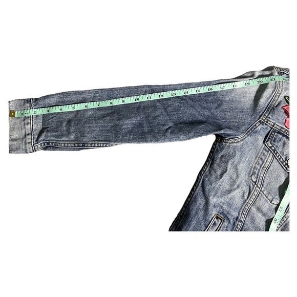 Rails Ramsey Faux Fur Denim Jacket - XS - Picture 9 of 12